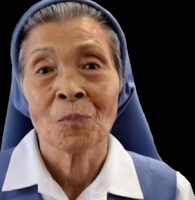 Vidente Agnes após 46 anos. Agnese Sasagawa